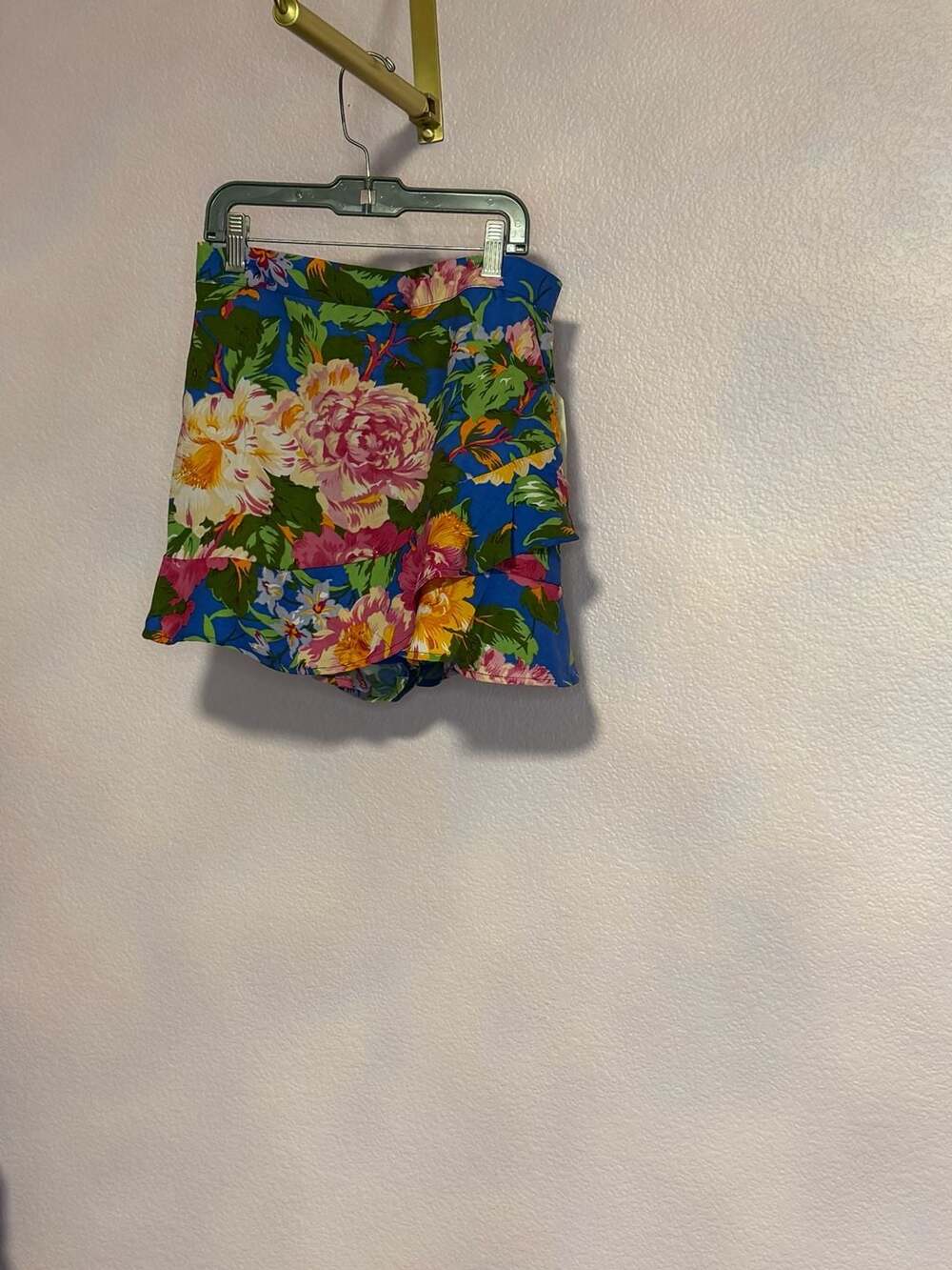 Lottie & Holly Floral 2 Piece Set Size M Crop Top Skort